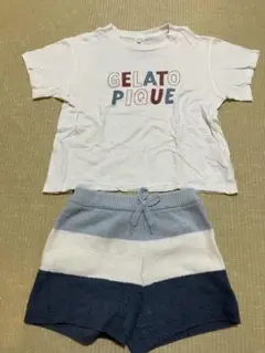 GELATO PIQUE Tシャツ＆ショートパンツセット