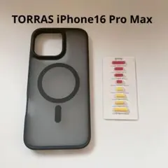 TORRAS iPhone16 Pro Max耐衝撃×MagSafe×黄ばみなし
