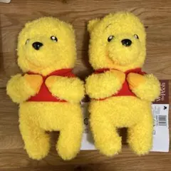くまのプーさん ぬいぐるみ　2個セット