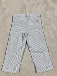 【未着用】PETIT BATEAU ストライプパンツ24m/86cm
