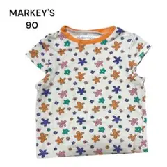MARKY'S 花柄 Tシャツ 90