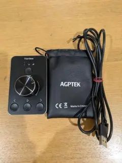Vaydeer USB ボリュームコントローラー ＋ AGPTEK 収納ポーチ付