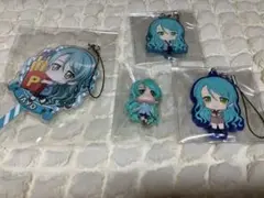 バンドリ　まとめ売り　氷川 紗夜　アクリルキーホルダー　ラバーストラップ