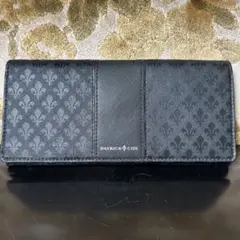 美品　PATRICKCOXパトリックコックス 長財布 レザー ブラック