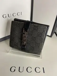 GUCCI グッチ 二つ折り財布 ジャッキー