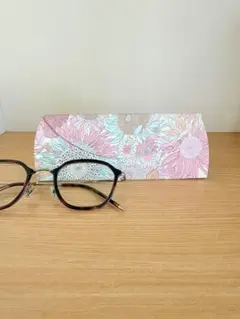 【ハンドメイド】メガネケース（リバティスモールスザンナ）
