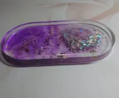 紫色のトレー(小物置き)