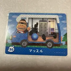 どうぶつの森　amiiboカード　マッスル　3