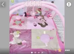 Nattou ナチューベビージム ピンク プレイジム、プレイマット