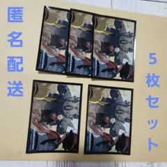ダブルブレイズ VSサカキ スリーブ 5枚 ポケカ デッキシールド バラ売り