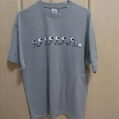 FLY BEANS キャラクターTシャツ Lサイズ グレー