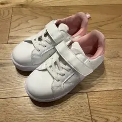 19cm キッズ スニーカー 子供用靴　白