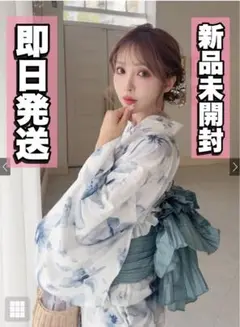 【新品・未開封‼️】GRL 3点セット2Way水彩花柄浴衣セット レギュラー