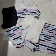 水着　5点セット　ラッシュガードなど