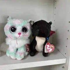 Ty ぬいぐるみ 猫/ドラゴン