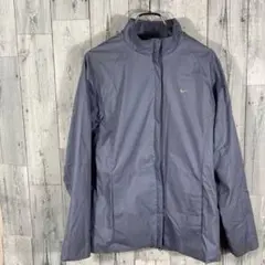 Nike 00s薄紫 フルジップウィンドブレーカー