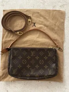 LOUIS VUITTON ルイヴィトン アクセサリーポーチ ロングストラップ付