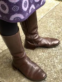 Trippen トリッペン 22.5〜23cm ロングブーツ ダークブラウン