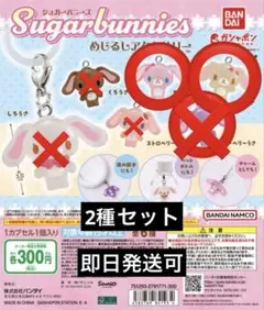 シュガーバニーズ めじるしアクセサリー 2種セット ガチャガチャ