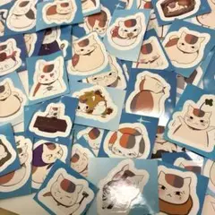【まとめ売り】夏目友人帳★にゃんこ先生ステッカー・シール★50セットA