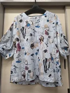夏物　Agrazie オシャレかわいいデザイン　綿素材　プルオーバー
