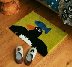 Daisuke Kondo × unico 玄関マット Amazon.co.jp: ウニコ Daisuke Kondo × unico PENGUIN 玄関