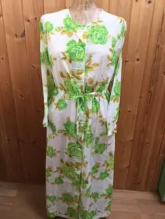 【SALE】昭和レトロ花柄ネグリジェ