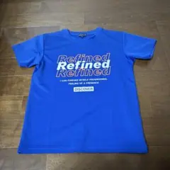 ドライメッシュTシャツ 青色