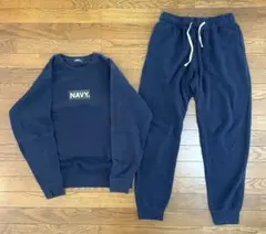 NAVY. パジャマ冬用ネイビー