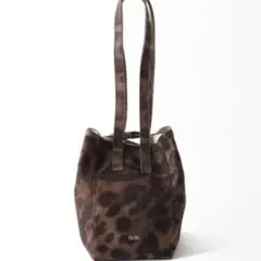 【美品】ch!iii NOBLE別注 pig tote print レオパード柄