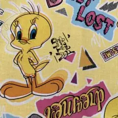 Warner Bros.Tweety 106幅×52cm レア生地