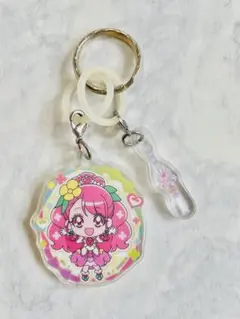 【8月末まで】プリキュアあそーと　ガシャポン　キュアグレース　キーホルダー