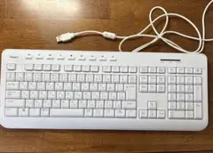 USB キーボード　ホワイト