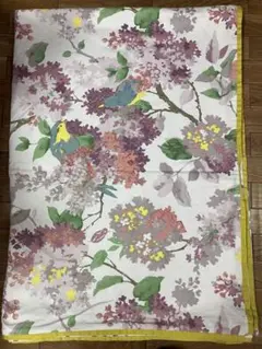 SHERIDAN 花柄と鳥 掛け布団カバーSLシングルロング
