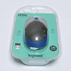 ロジクール logicool M190マウス ブルー 青