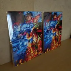 鬼滅の刃 映画 第３弾入場特典 キービジュアルイラストボード2枚セット