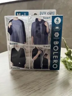 新品　ひんやりボレロ 4WAY スカーフ M-L UVカット