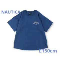 ブランシェス【NAUTICA】BACKアップリケロゴ半袖Tシャツ　L 150cm