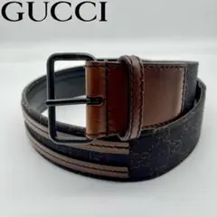 【GUCCI】グッチ GG柄 レディースベルト ファッションベルト