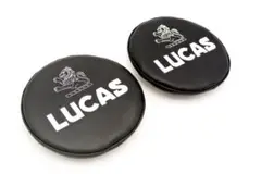 LUCASロゴ入りフォグランプカバー（6インチ用）【ペア】BMC・ミニ・ルーカス LUCAS OIL ルーカス・フォグランプカバー（Lucas-Q） : ミニ