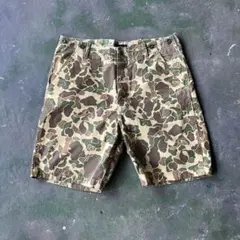 HINSON カモフラ　ハーフパンツ