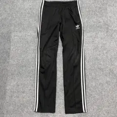 古着 adidas アディダス トラックパンツ ブラック ジャージ