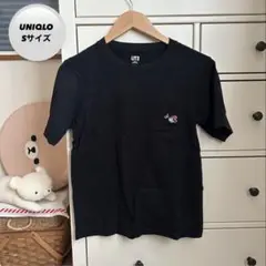 SALE》UNIQLO ブラック Tシャツ ミニーちゃん ディズニー Sサイズ