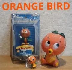 ディズニー オレンジバード フィギュア & ソフビフィギュア 貯金箱 激レア