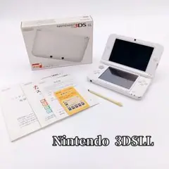 Nintendo3DSLL ホワイト タッチペン 取扱説明書 箱有り