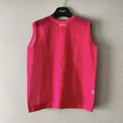 【美品】UNITED ARROWS ノースリーブ シアー サマーニット ベスト