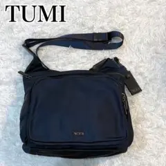 TUMI ショルダーバッグ　ボヤジュール ミッドナイトブルー