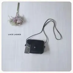 ♢【未使用タグ付】LACE LADIES ショルダーバッグ オールシーズン