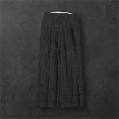 80s archive vintage wool 2タック Slacks