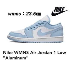 NIKE WMNS AIR JORDAN1 LOW ALUMINUM 23.5
